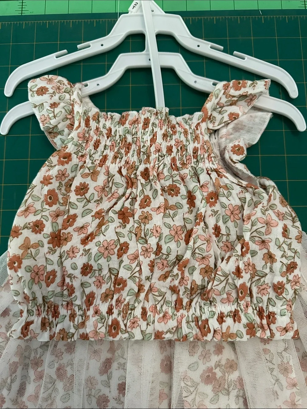 Rachel Zoe Pink & Cream Floral Girls Matching Set